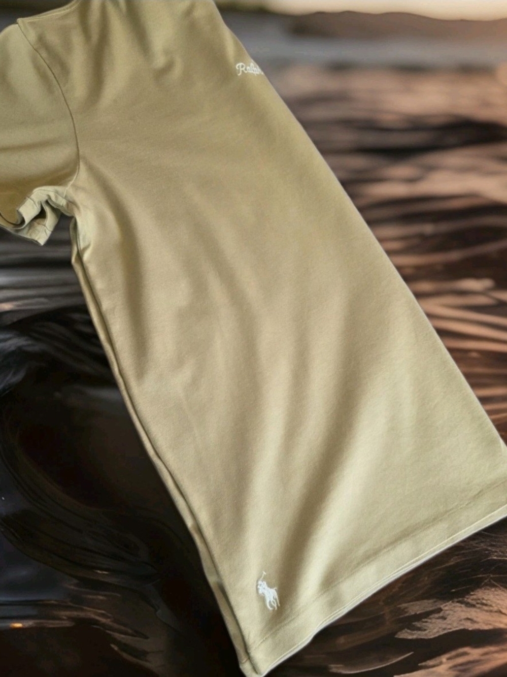 Polo by Ralph Lauren Kids' Beige Logo Crewneck T-Shirt - Picture 10 of 13